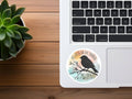 His Eye Is On The Sparrow Vinyl Sticker