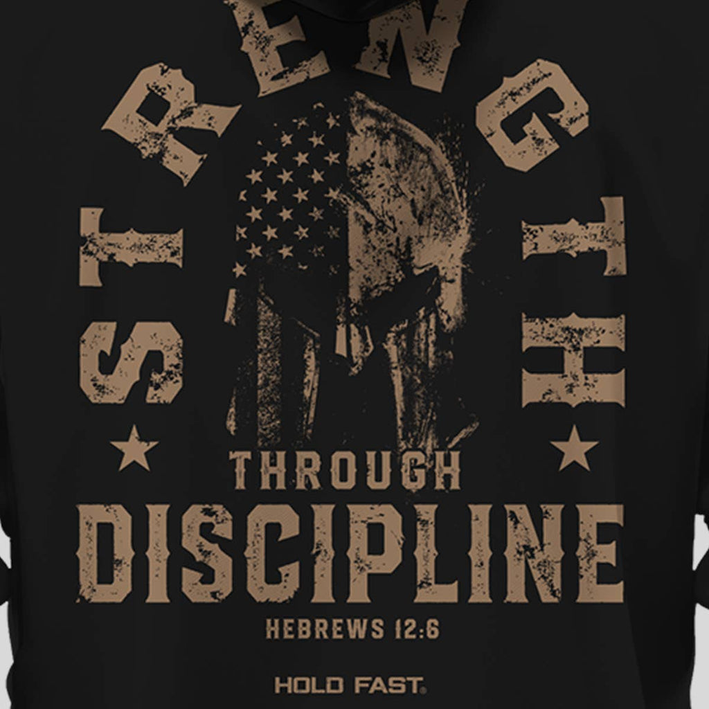 HOLD FAST® Strength Through Discipline Men's Hoodie