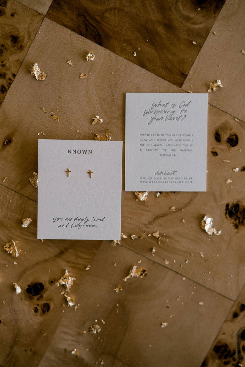 Known Earring Studs by Dear Heart