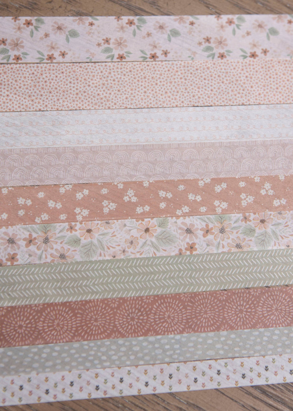 Bible Journaling Washi Tape Set - Floral