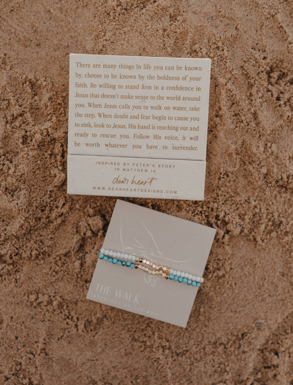 The Walk Bracelet Set by Dear Heart