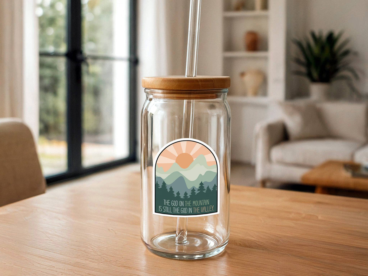 Mountain & Valley Vinyl Sticker