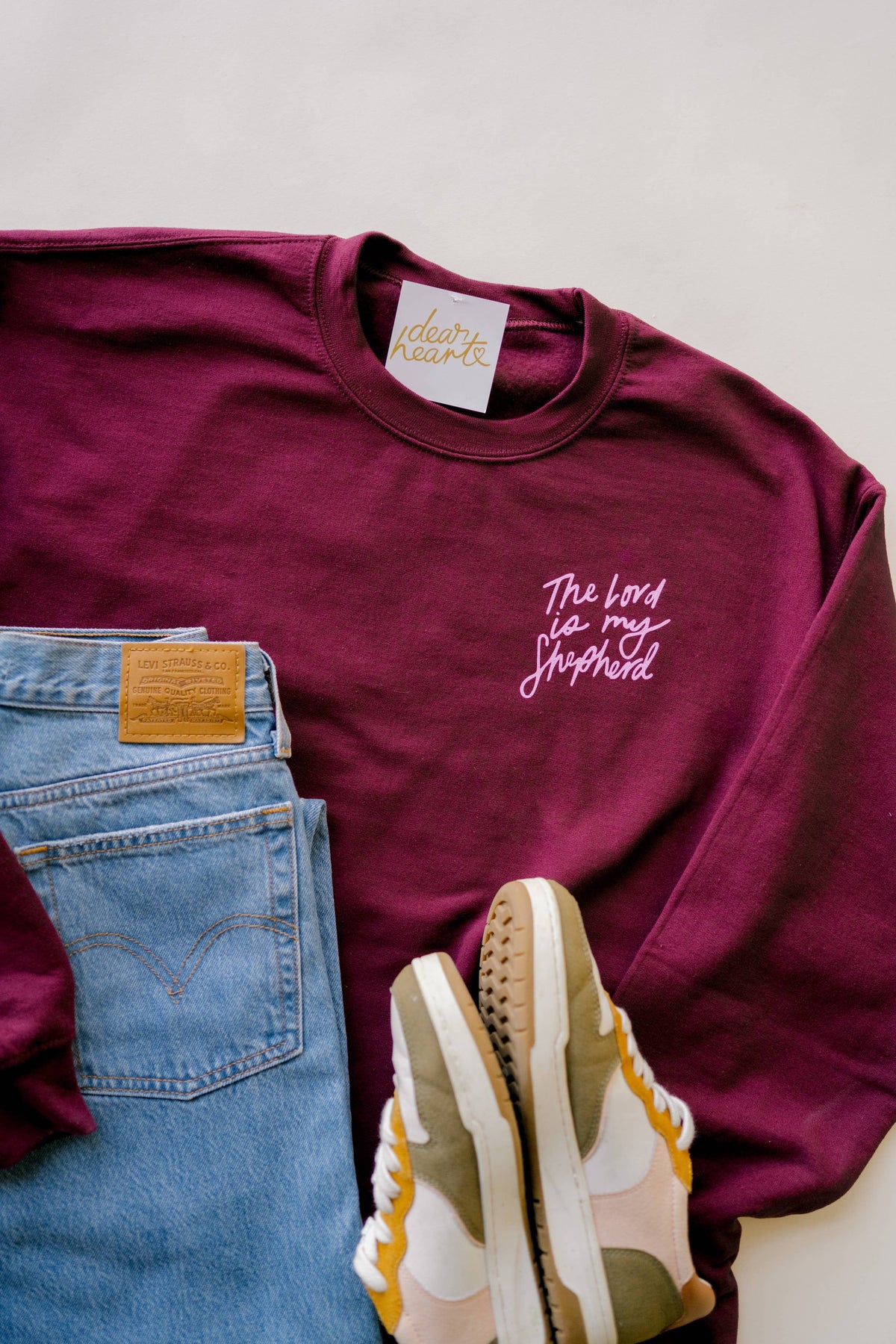 The Lord Is My Shepherd Pullover by Dear Heart