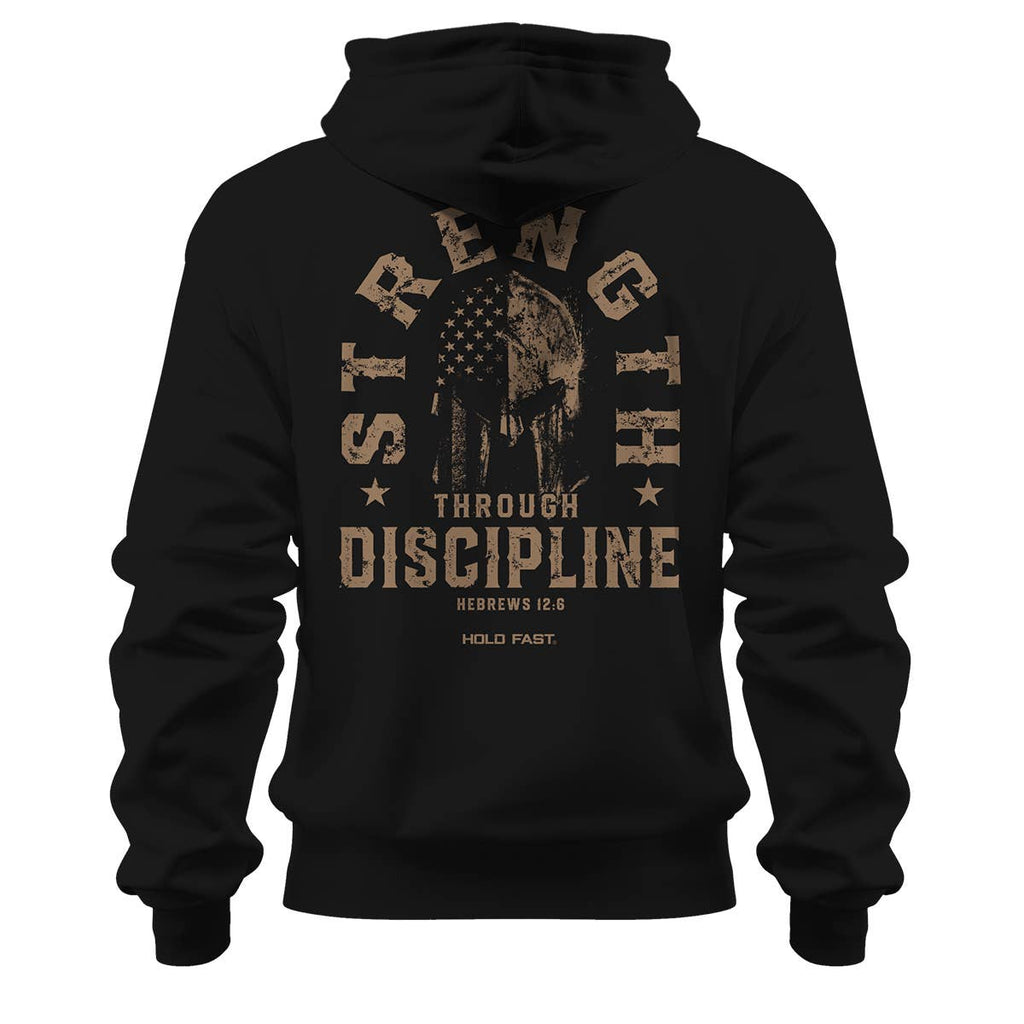 HOLD FAST® Strength Through Discipline Men's Hoodie