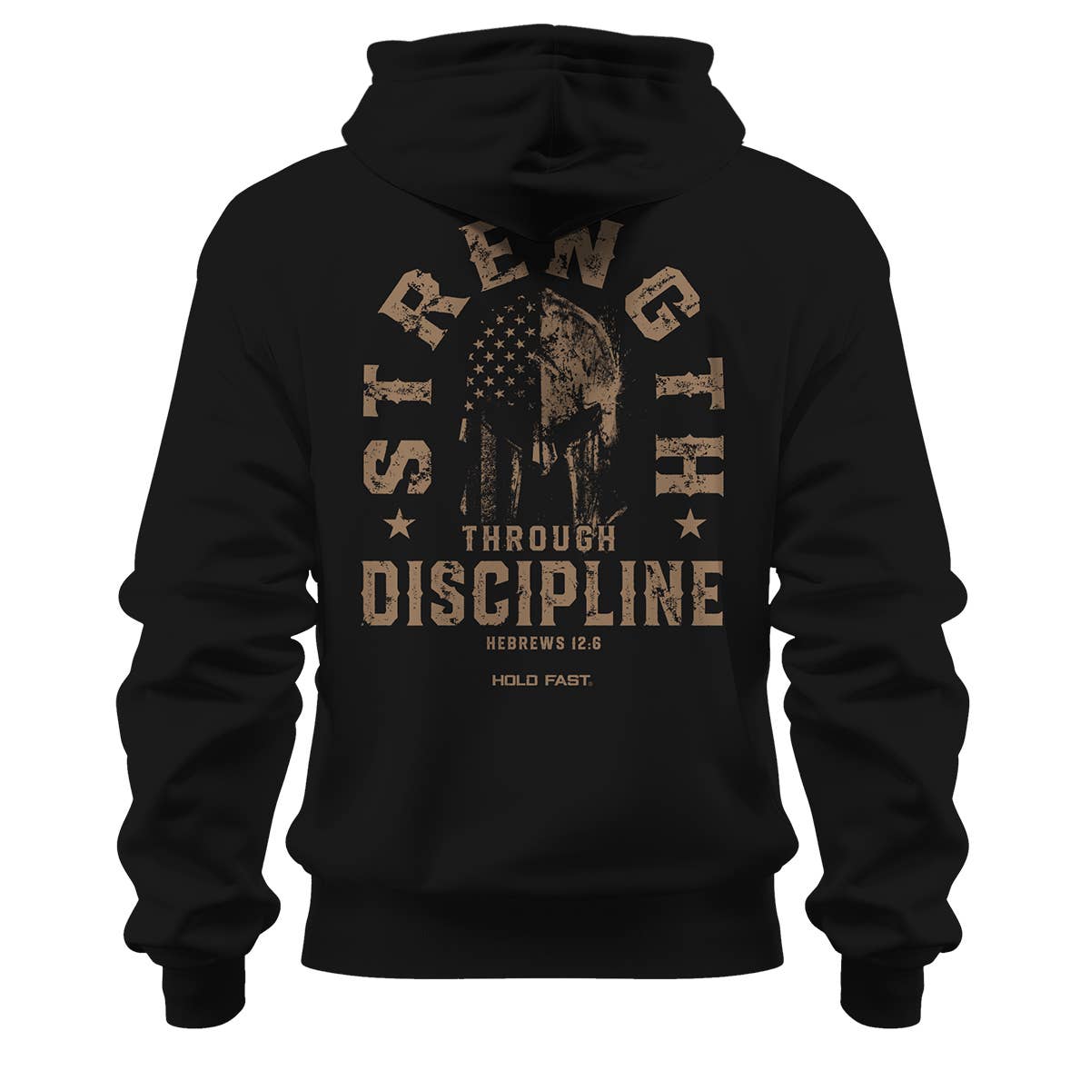 HOLD FAST® Strength Through Discipline Men's Hoodie