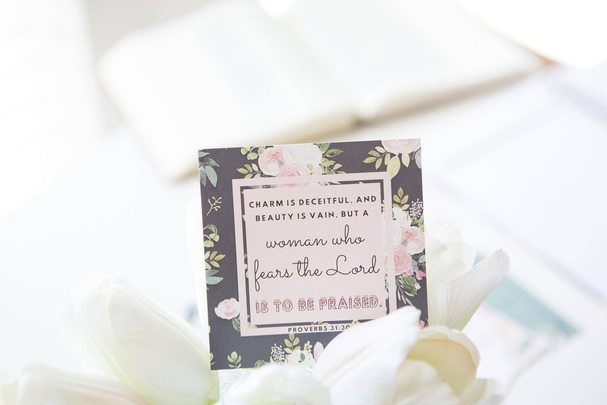 Proverbs 31 Woman Scripture Cards