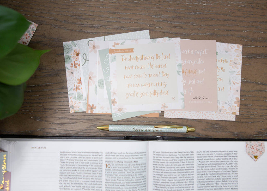 God's Faithfulness Scripture Cards