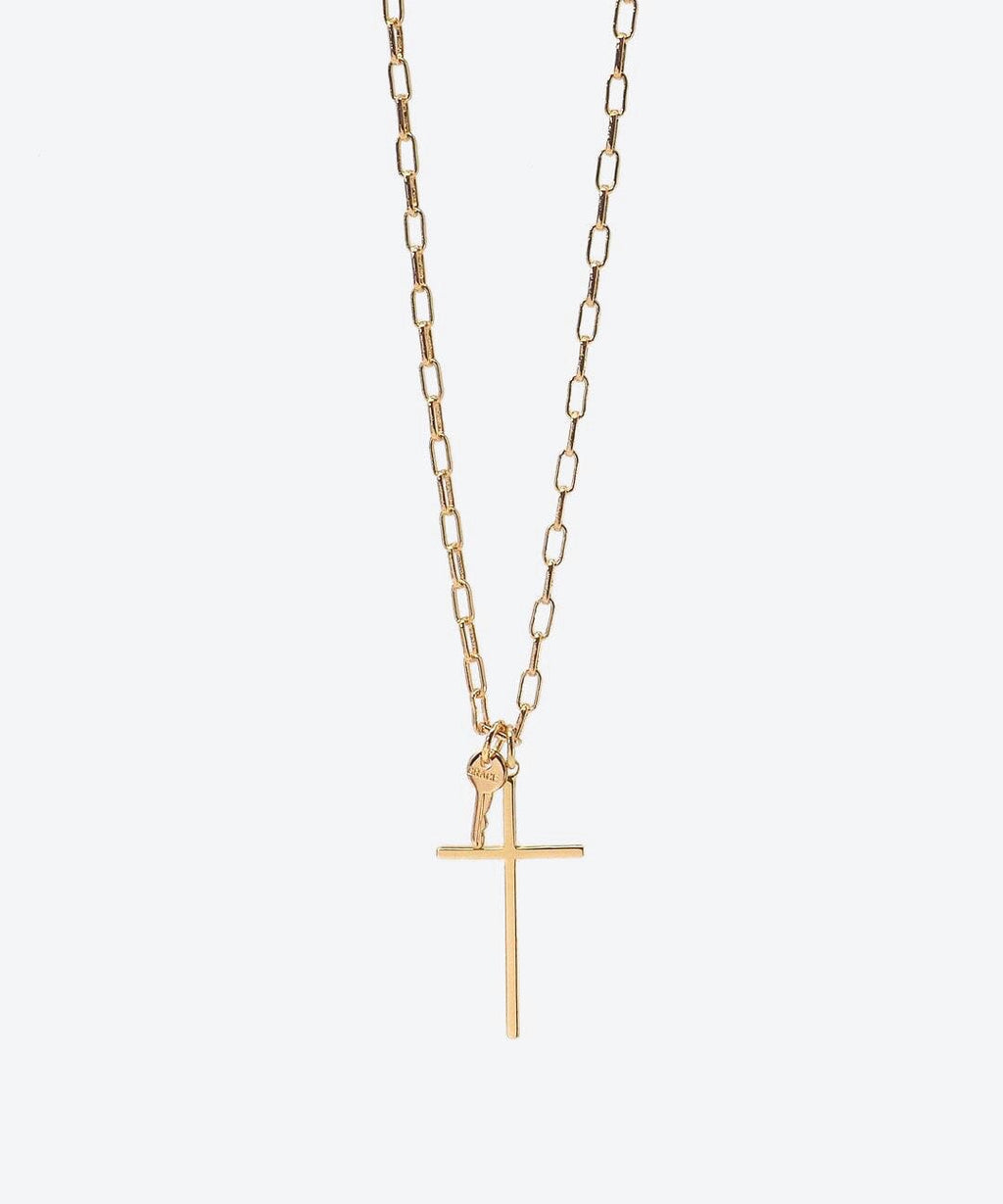 The Giving Keys - Cross and Mini Key Necklace