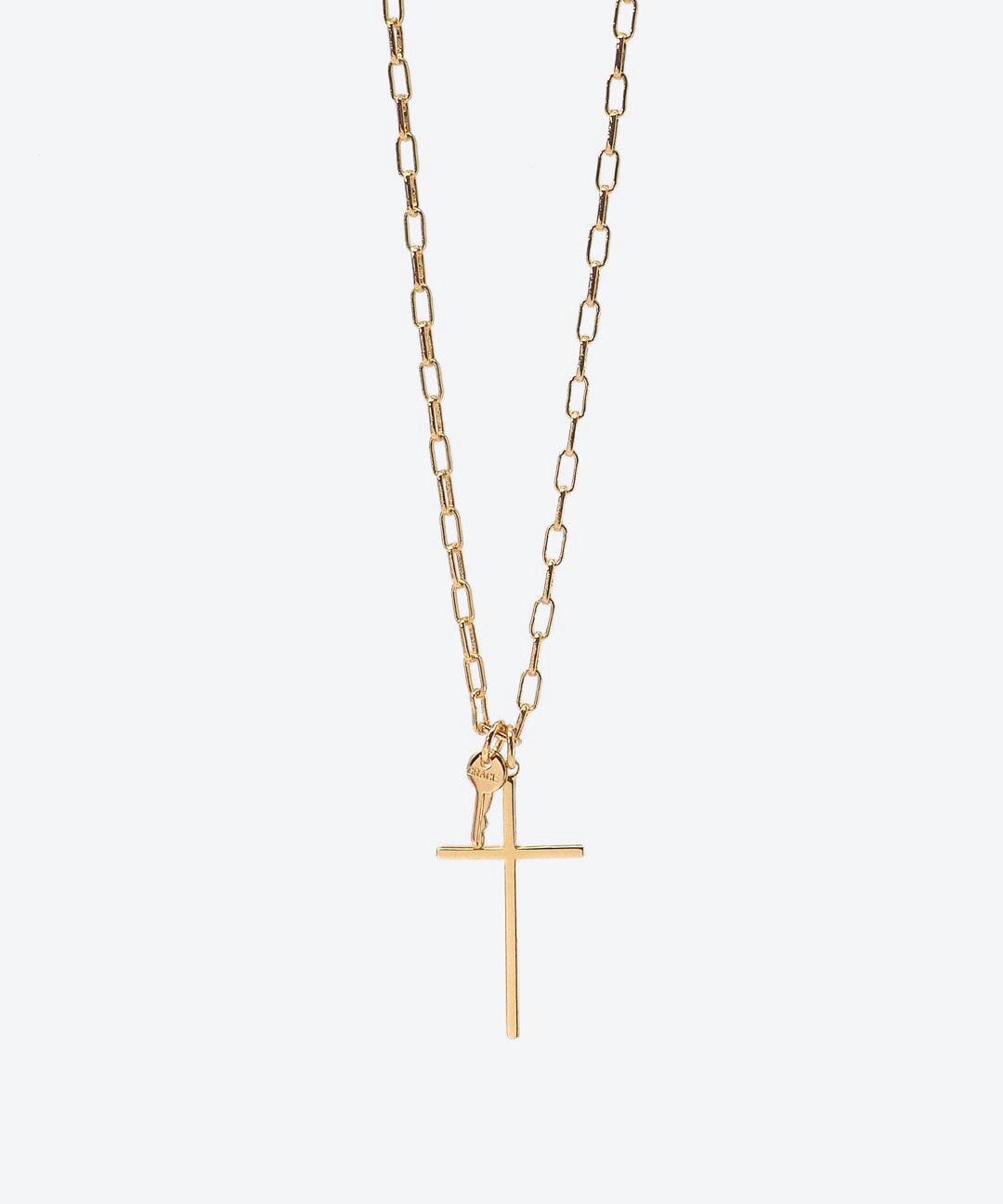 The Giving Keys - Cross and Mini Key Necklace
