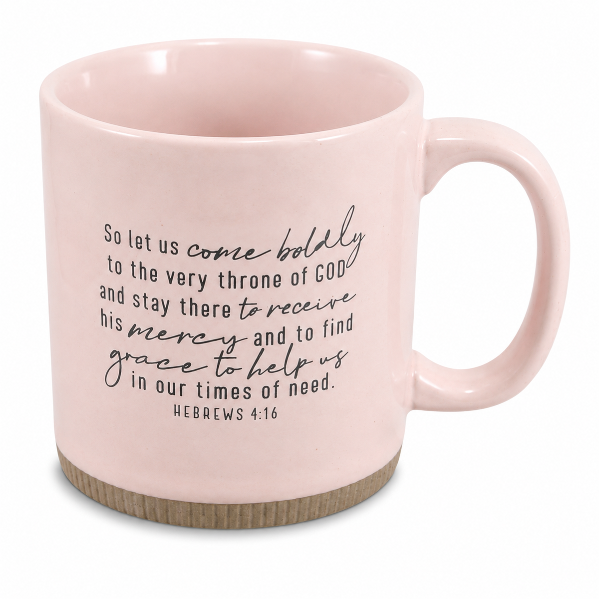 Pray Boldly Blush Mug
