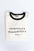 Fearfully & Wonderfully Made Ringer Graphic Tee