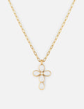Eternal Light Cross Paperclip Chain Necklace by Elevated Faith