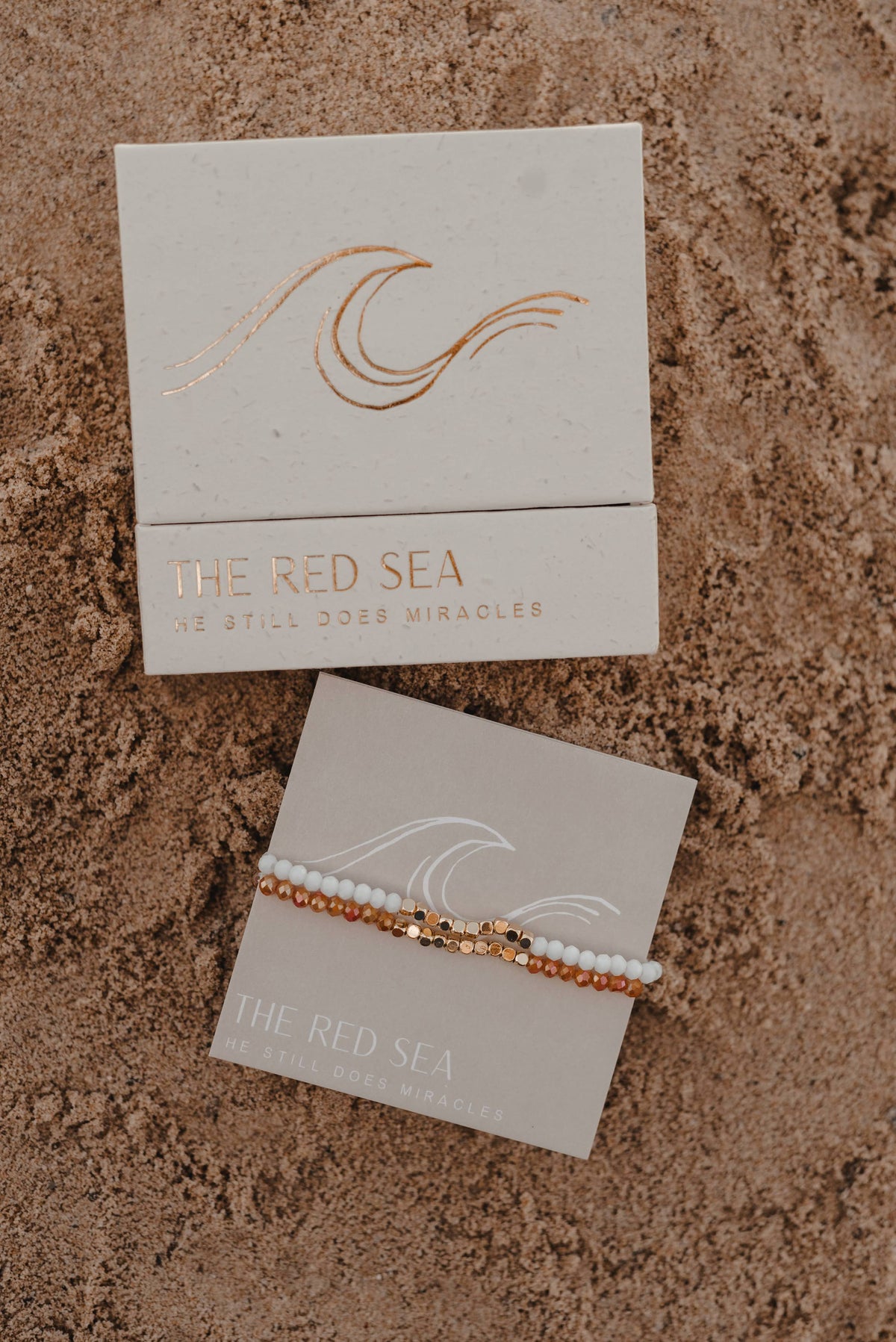 The Red Sea Bracelet Set by Dear Heart