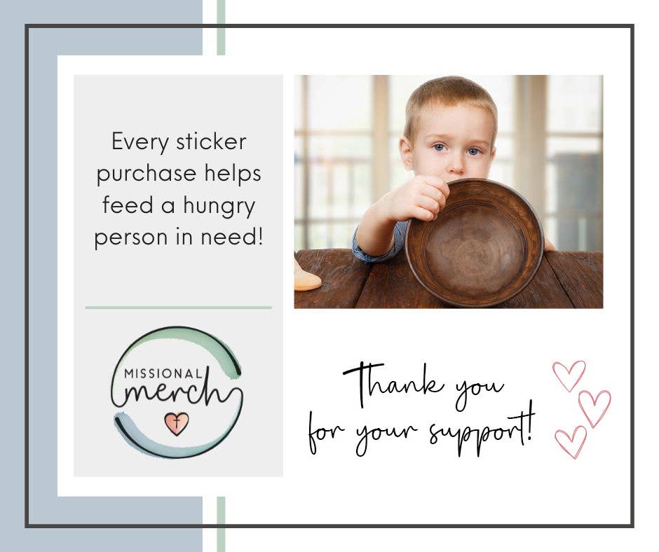 The Goodness of God Vinyl Sticker