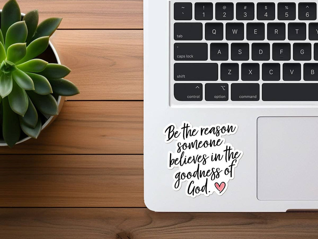 The Goodness of God Vinyl Sticker