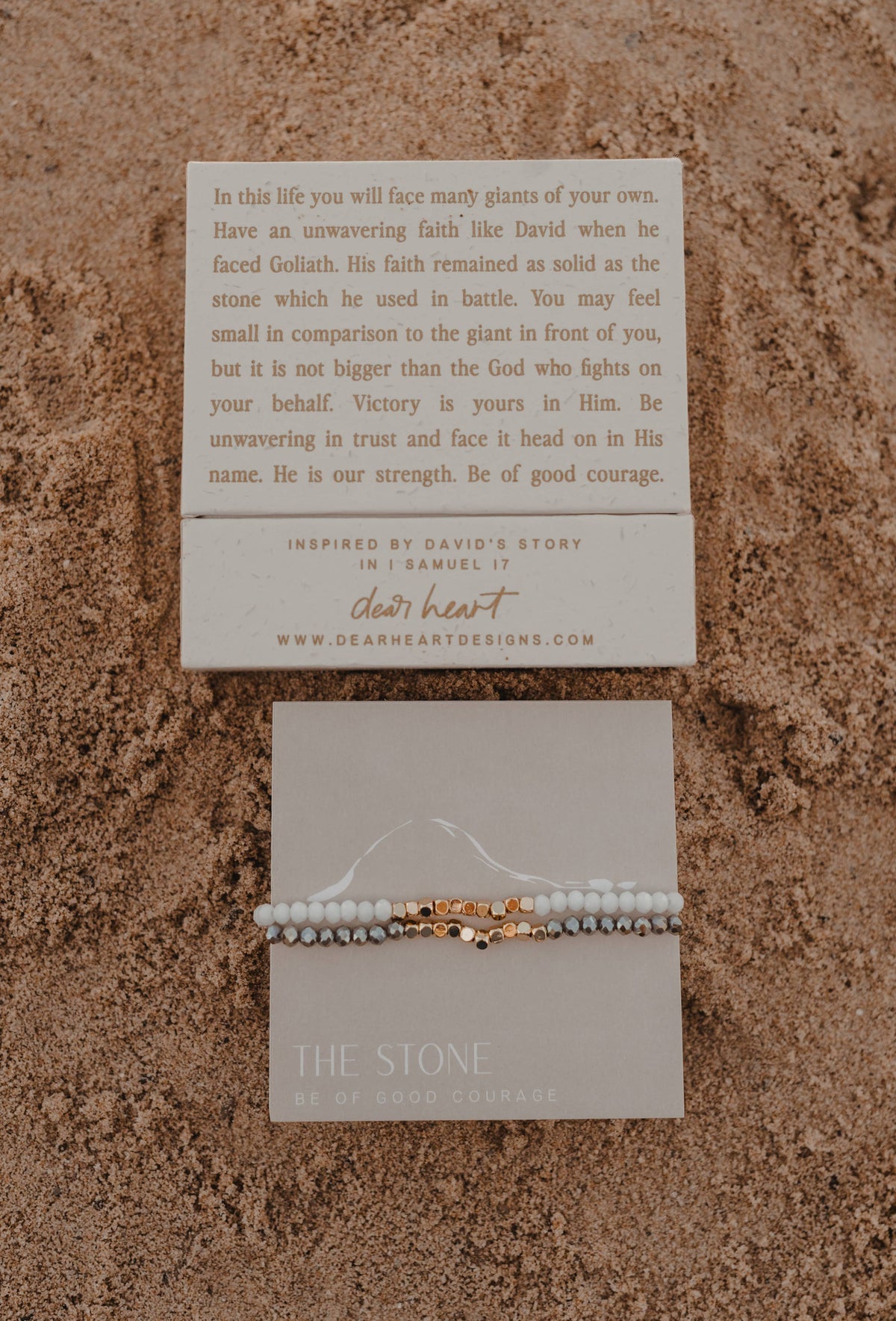 The Stone Bracelet Set by Dear Heart