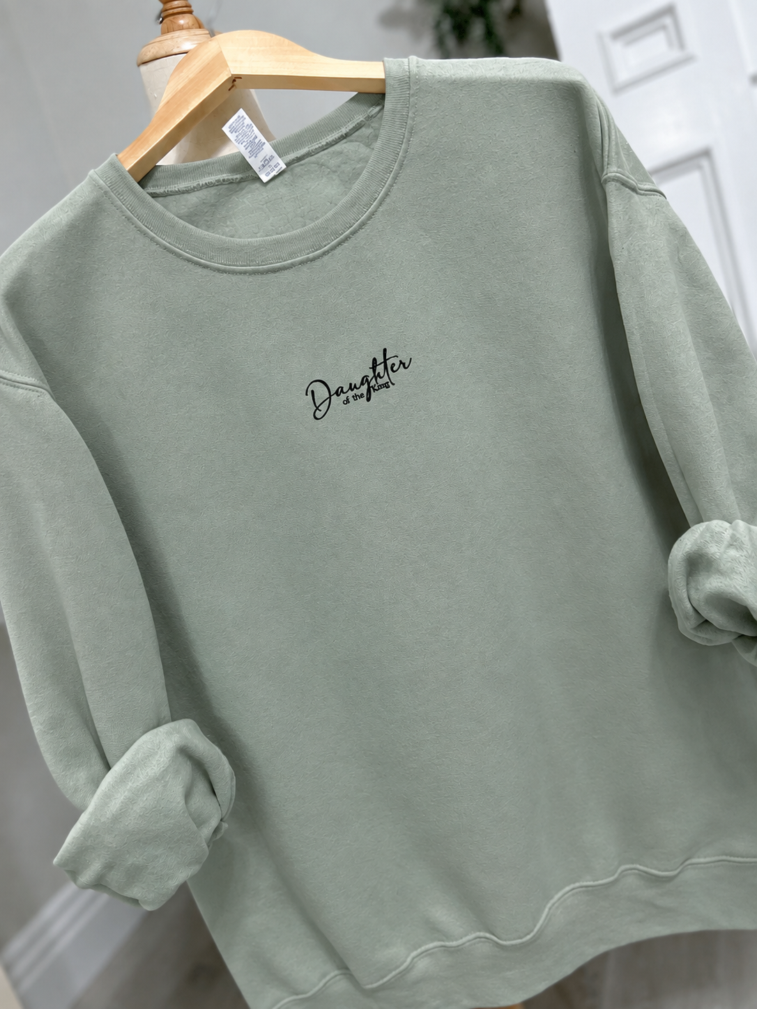 Daughter of the King Minimalist Crewneck Sweatshirt