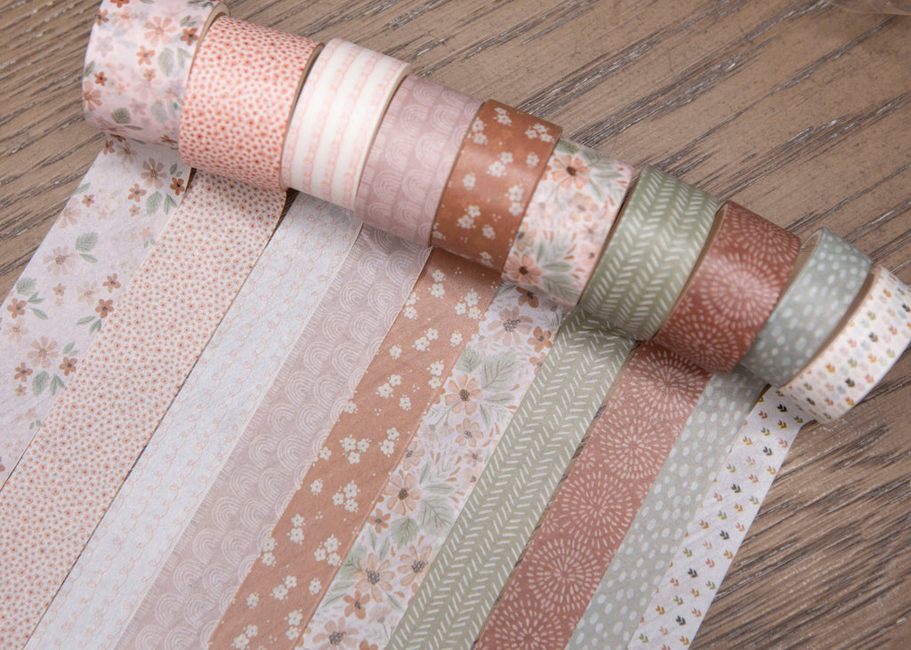 Bible Journaling Washi Tape Set - Floral