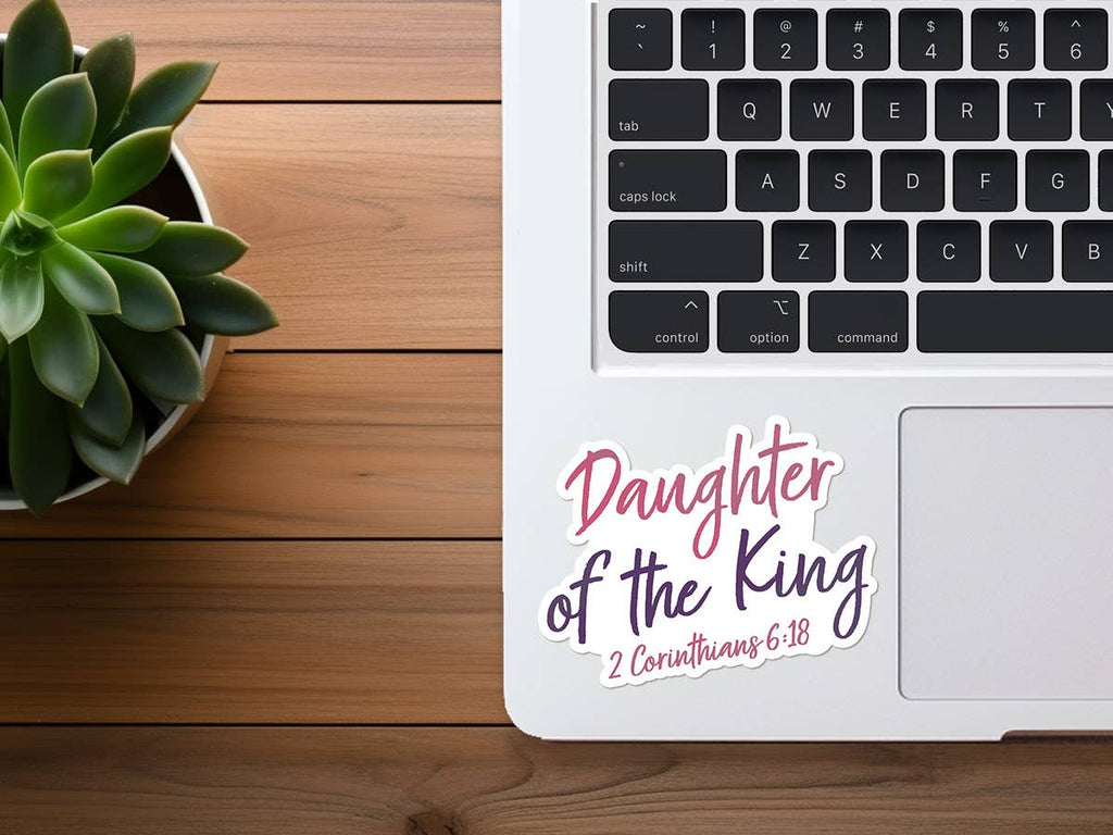 Daughter of the King Vinyl Sticker