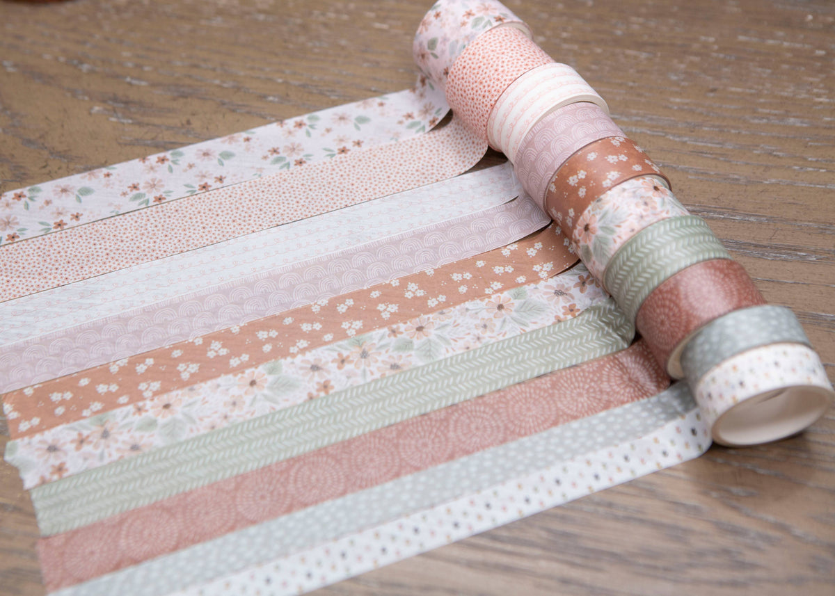 Bible Journaling Washi Tape Set - Floral