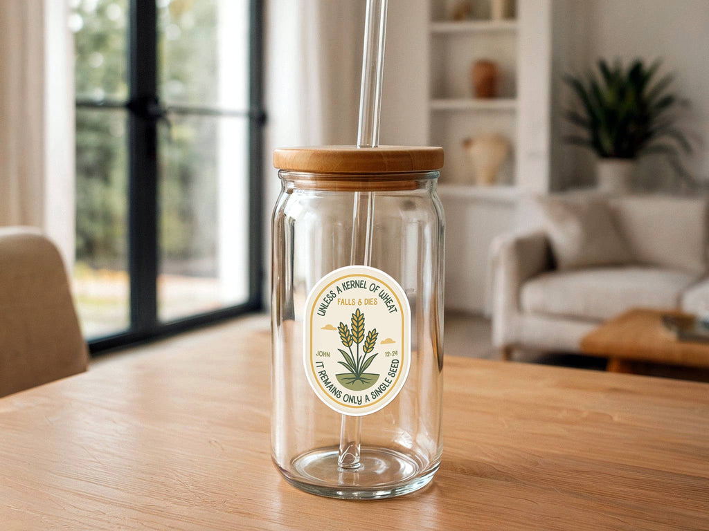 Kernel of Wheat Vinyl Sticker