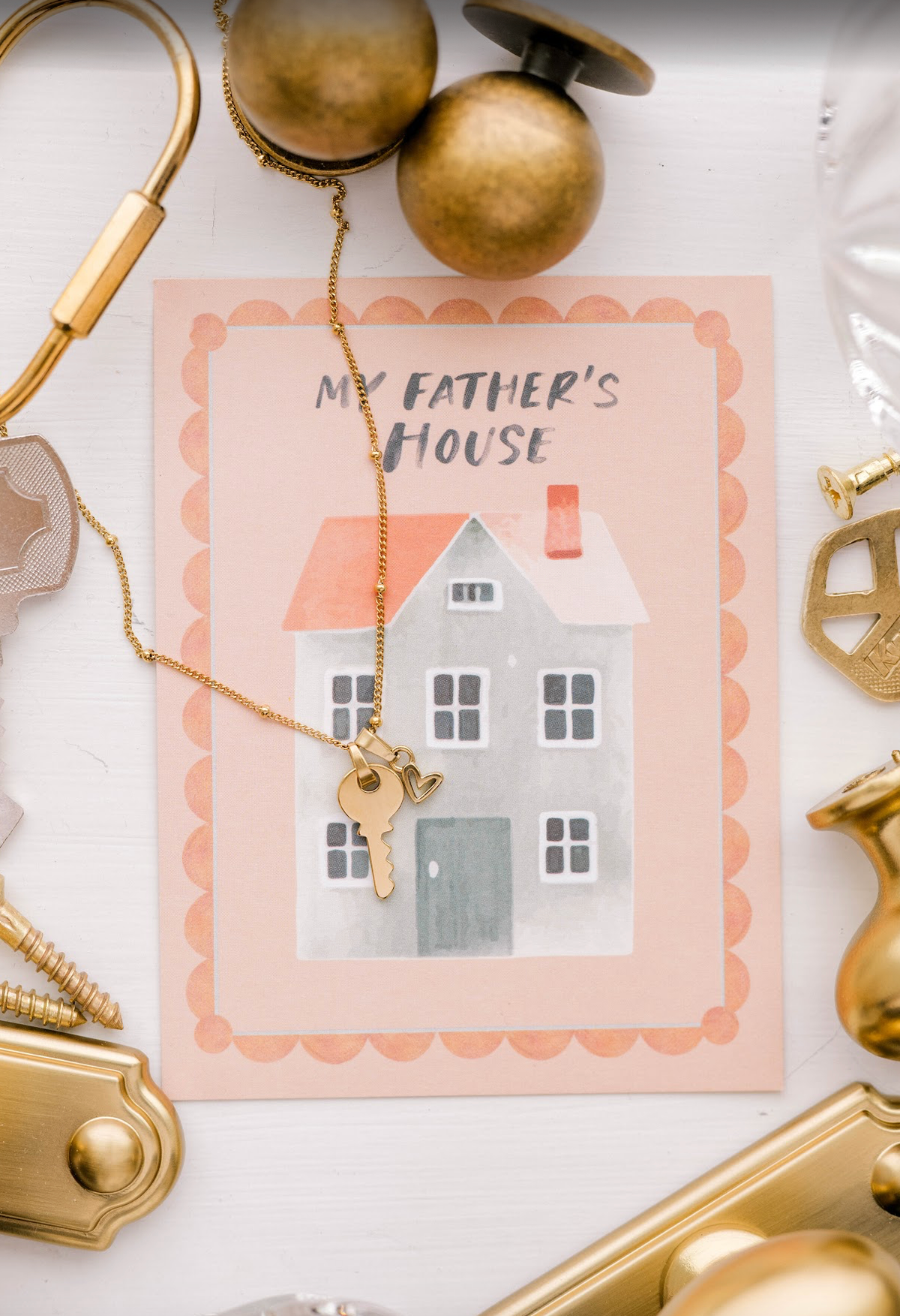 My Father's House Necklace by Dear Heart