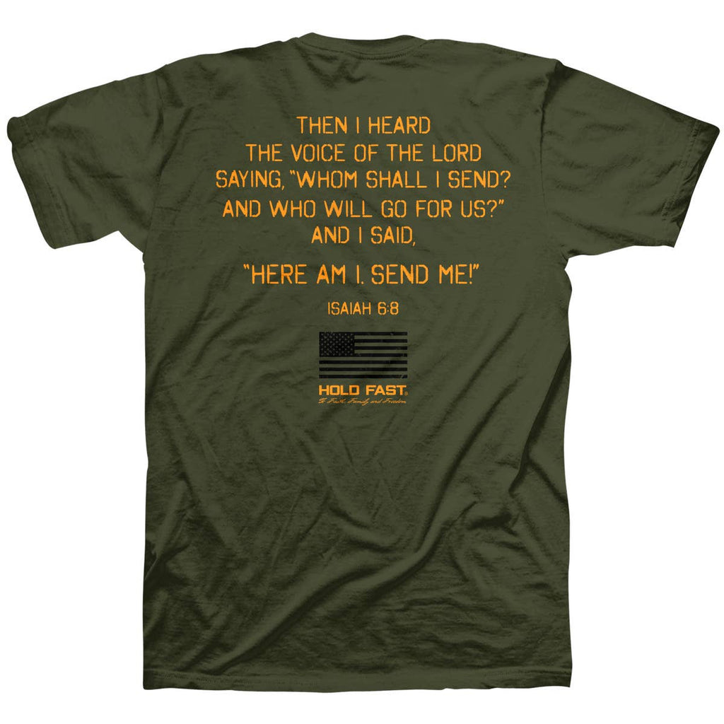 HOLD FAST® Send Me Men's T-Shirt