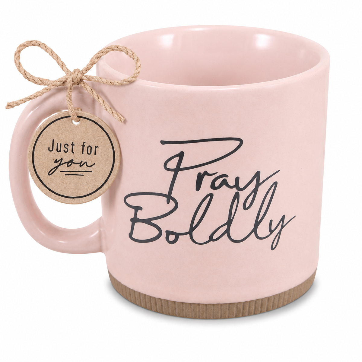 Pray Boldly Blush Mug